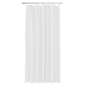 Rideau de douche blanc Koros 180 x 200 cm GoodHome