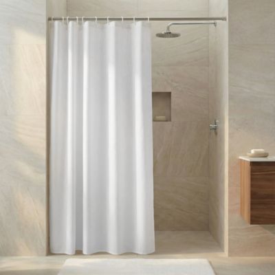 Rideau de douche blanc Koros 180 x 200 cm GoodHome