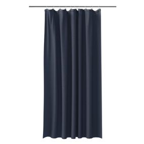 Rideau de douche bleu nuit Koros 180 x 200 cm GoodHome