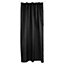 Rideau de douche coloris noir L.180xH.200 cm, 5Five