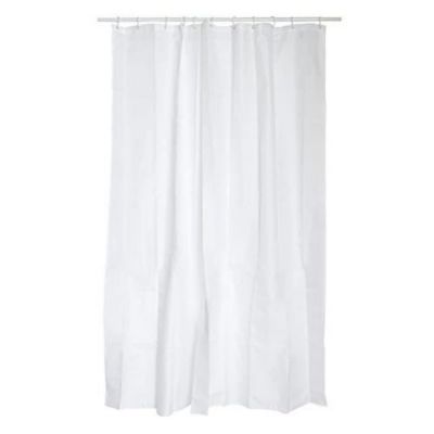 Rideau de douche en polyester - MSV - 120x200cm - Blanc