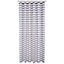 Rideau de douche en textile gris 180 x 200 cm Malo