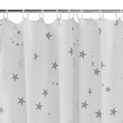 Rideau de douche étoiles Drawa 180 x 200 cm GoodHome