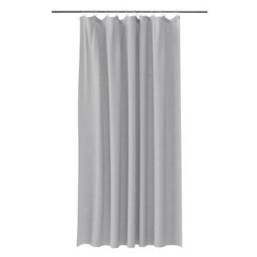 Rideau de douche gris nuage Elland 180 x 200 cm GoodHome