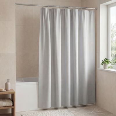 Rideau de douche gris nuage Elland 180 x 200 cm GoodHome