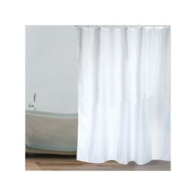 Rideau de douche PEVA SNOW 140x180cm QUALITE PREMIUM Blanc MSV