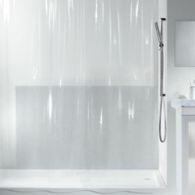 Rideau de douche PEVA TRANSPARENT 180x200cm Transparent Spirella