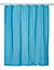 Rideau de douche plastique Peva bleu 180 x 200 cm Palmi