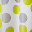 Rideau de douche plastique Peva multicolore décor points 180 x 200 cm Suru