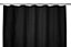 Rideau de douche plastique Peva noir 180 x 200 cm Palmi