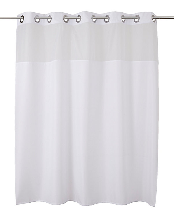 Rideau de douche Lavable - Rideau de douche Textile - 120 x 180 CM