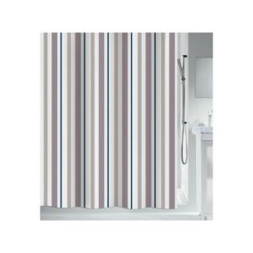 Rideau de douche Polyester BIARRITZ 180x200cm Spirella