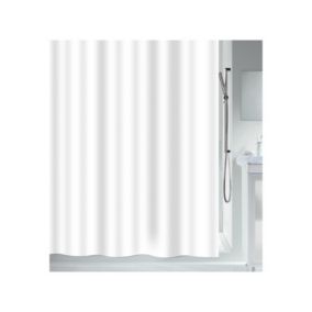 Rideau de douche Polyester SECURITAS 240x180cm Blanc Spirella