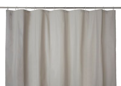 Rideau de douche Taupe Drina 180 x 200 cm GoodHome
