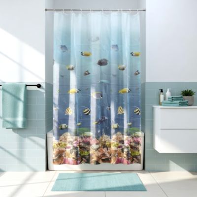 Rideau de douche Tholen Bord de mer 180 x 200 cm GoodHome