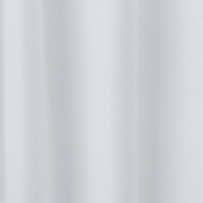 Rideau de douche tissu blanc 180 x 200 cm Dhrimi