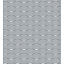 Rideau de douche tissu gris décor blanc 180 x 200 cm Wave