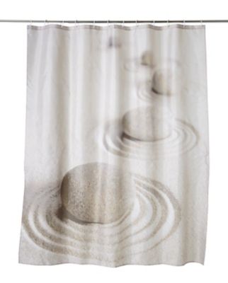 rideau de douche tissu multicolore decor plage 180 x 200 cm surma castorama