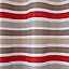Rideau de douche tissu rouge 180 x 200 cm Navesti