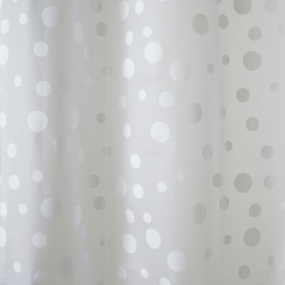 Rideau de douche transparent avec point Hiuchi 180 x 200 cm GoodHome