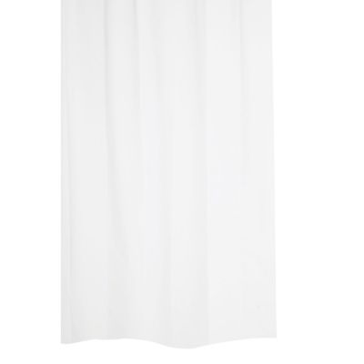 Rideau de douche uni ANNIS - 120 x 200 - Blanc cassé