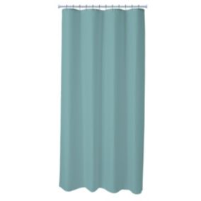 Rideau de douche uni en polyester 180x200cm