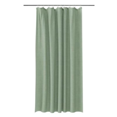 Rideau de douche vert Elland 180 x 200 cm GoodHome | Castorama
