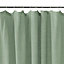 Rideau de douche vert Elland 180 x 200 cm GoodHome