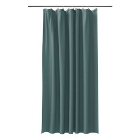 loyaltyer Rideau Douche Plume Bleue Rideau de Douche Tissu Polyester Anti  Moisissure Rideau Baignoire Imperméable Lavable Accessoire de Salle de Bain  avec 12 Crochets Rideau de Douche 120 x 200 cm 