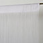 Rideau de fils blanc l.140 x H.260 cm