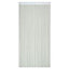 Rideau de fils blanc l.90 x H.200 cm
