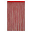 Rideau de fils Colours Defil' rouge l.110 x H.240 cm