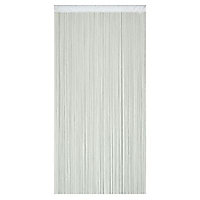 Rideau de fils Defil' blanc l.110 x H.240 cm