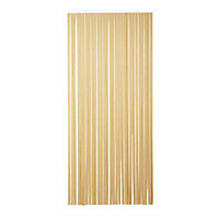 Rideau de porte à lanières PVC brun/beige l.100 x H.220 cm
