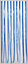 Rideau de porte Antilles plast L.220 x l.90 cm