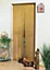 Rideau de porte bâtonnets bambou juste vernis L.120 x l.220cm