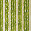 Rideau de porte Chenille 100 x 220 cm beige vert
