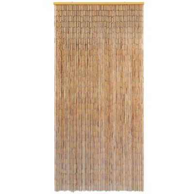 Rideau de porte contre insectes Bambou 100 x 220 cm