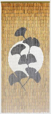 Rideau de porte en bambou ginko L.220 x l.90 cm
