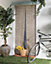 Rideau de porte torsades de maïs midi l.90 x H.200 cm