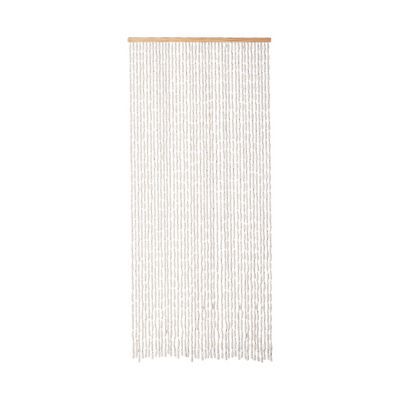 Rideau de porte torsades de maïs midi l.90 x H.200 cm