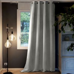 Rideau doublure polaire polyester uni 140x280 cm