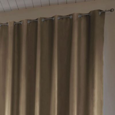 Rideau doublure polaire polyester uni 280x260 cm