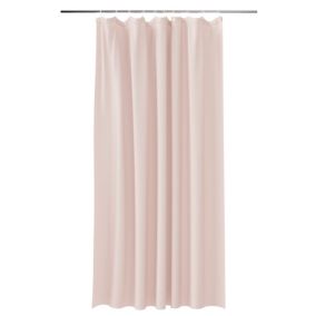 Rideau douche Koros rose 180 x 200 cm GoodHome