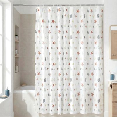 Rideau douche multicolore Islay 180 x 200 cm GoodHome