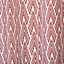 Rideau effet coton Nebaa 14x26cm terracotta