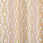 Rideau effet coton Nebaa l.140 x H.260 cm ocre