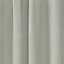 Rideau effet velours GoodHome Carrington l.135 x H.260 cm gris