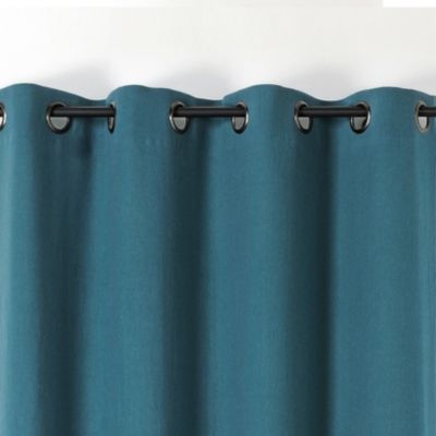 Rideau en 100% lin Libeccio (135x255 cm - Bleu)
