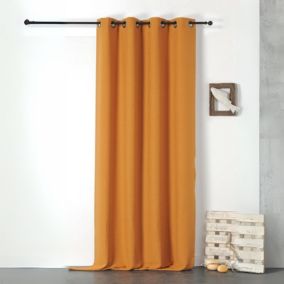 Rideau en 100% lin Libeccio (135x255 cm - Jaune)